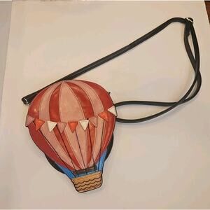 Sleepyville Critters SC Hot Air Balloon Crossbody Bag Adjustable Strap